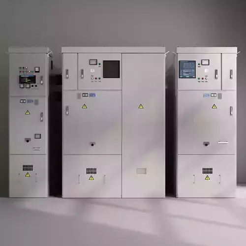 Distribution Box ammeter transformer 3D model