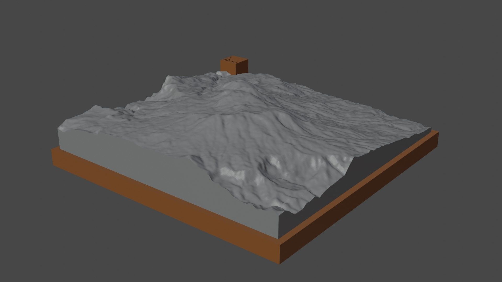 Gunung Argopuro 3D print model_4