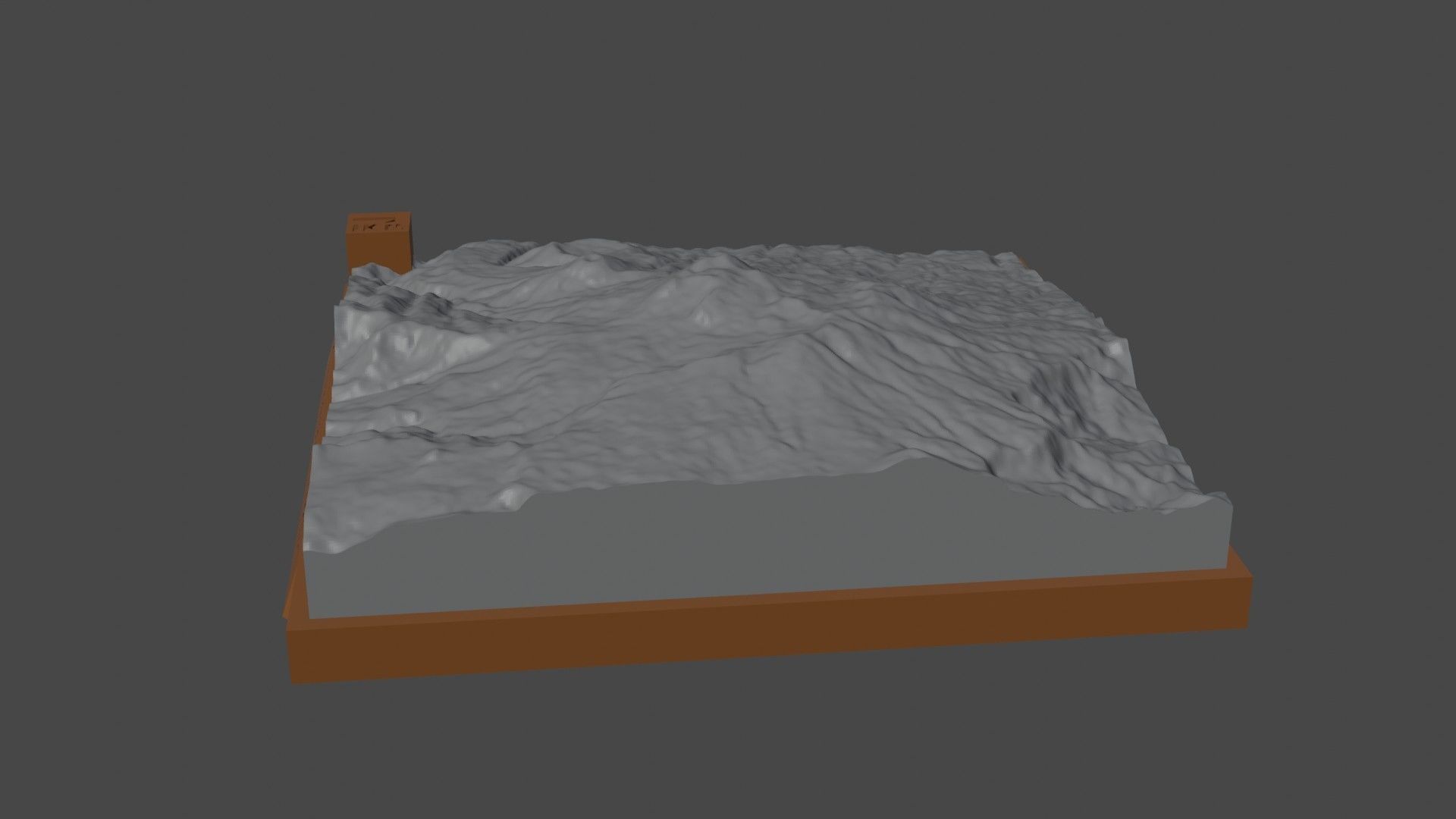 Gunung Argopuro 3D print model_1