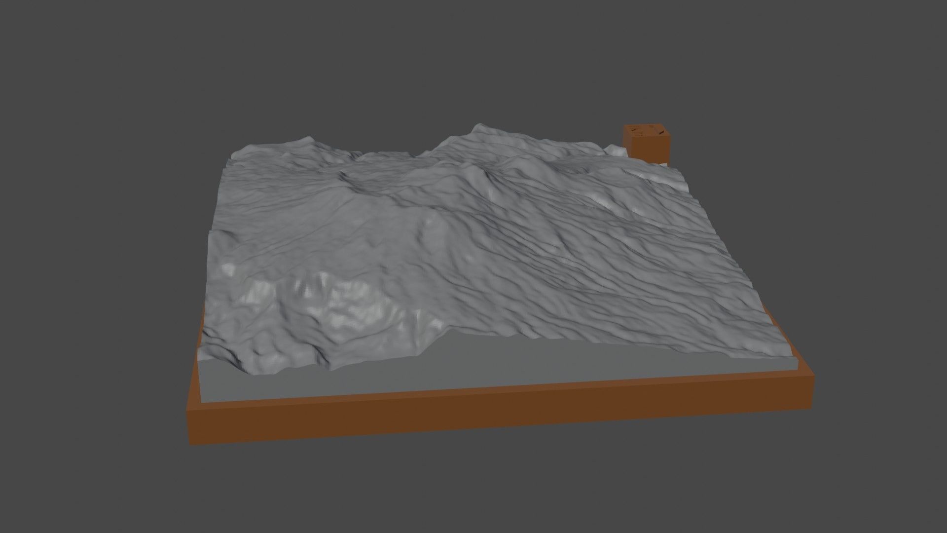 Gunung Argopuro 3D print model_2