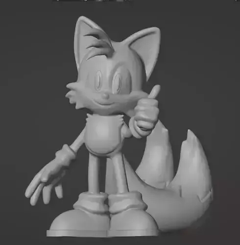 MILES TAILS - SONIC 01 3D print model