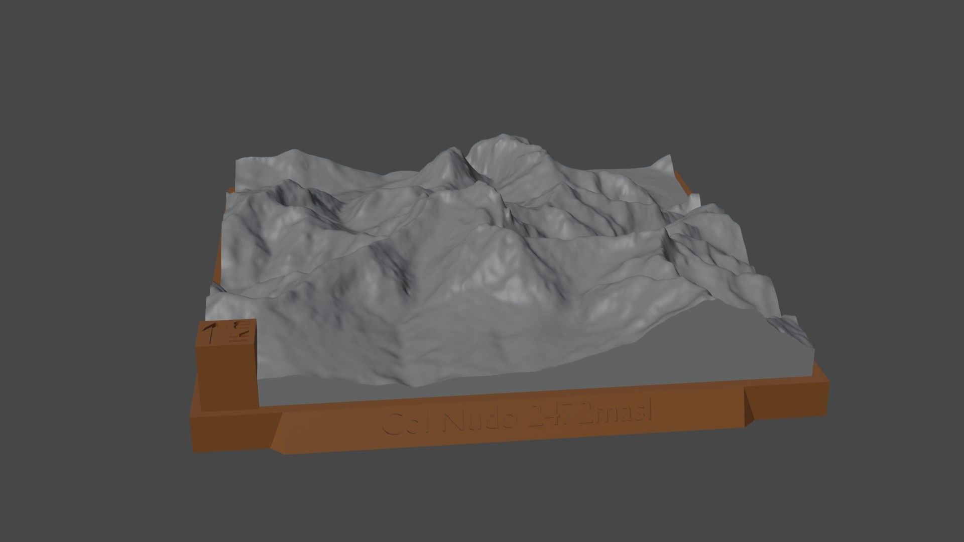 Col Nudo 3D print model_5