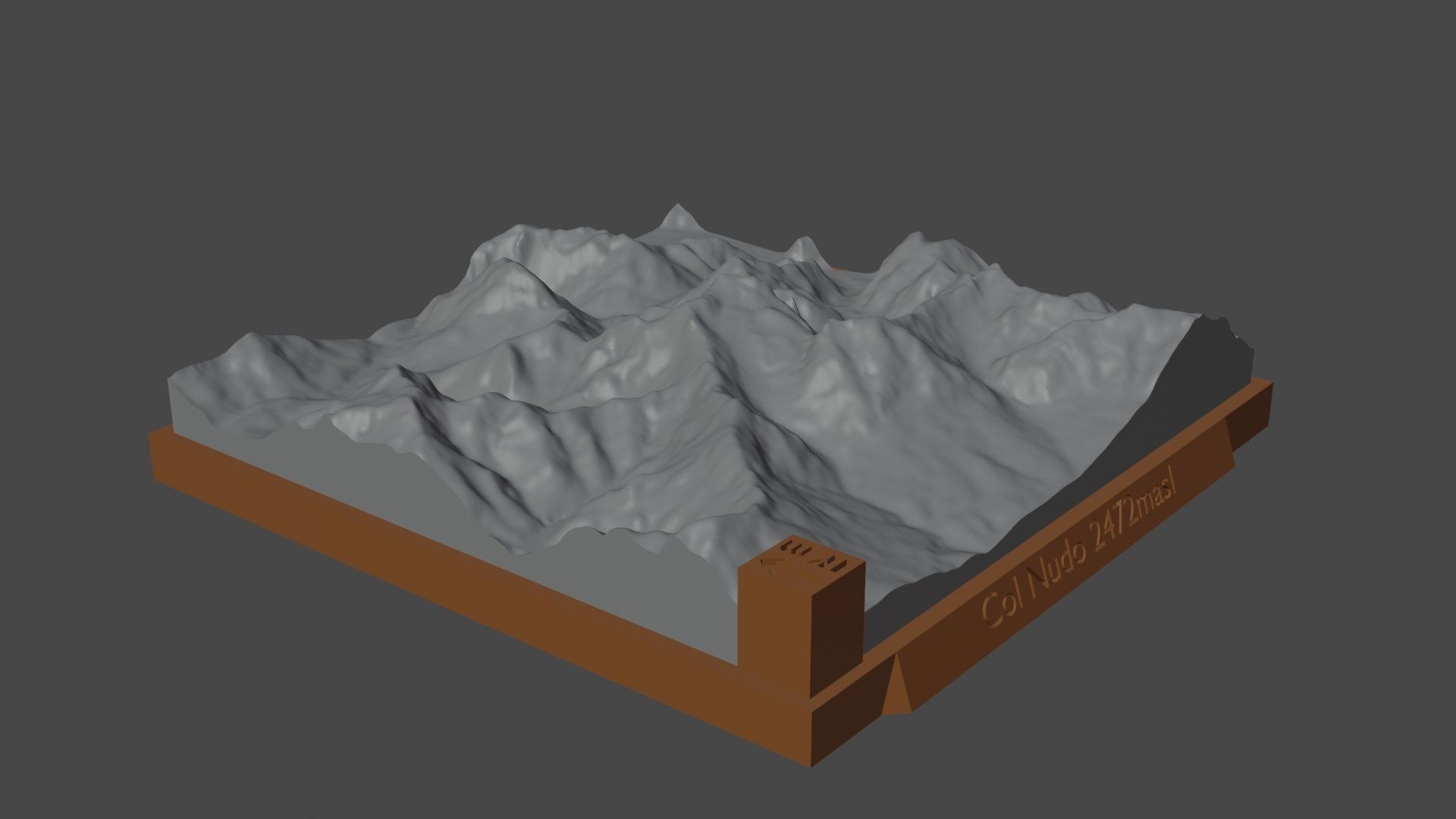 Col Nudo 3D print model_3