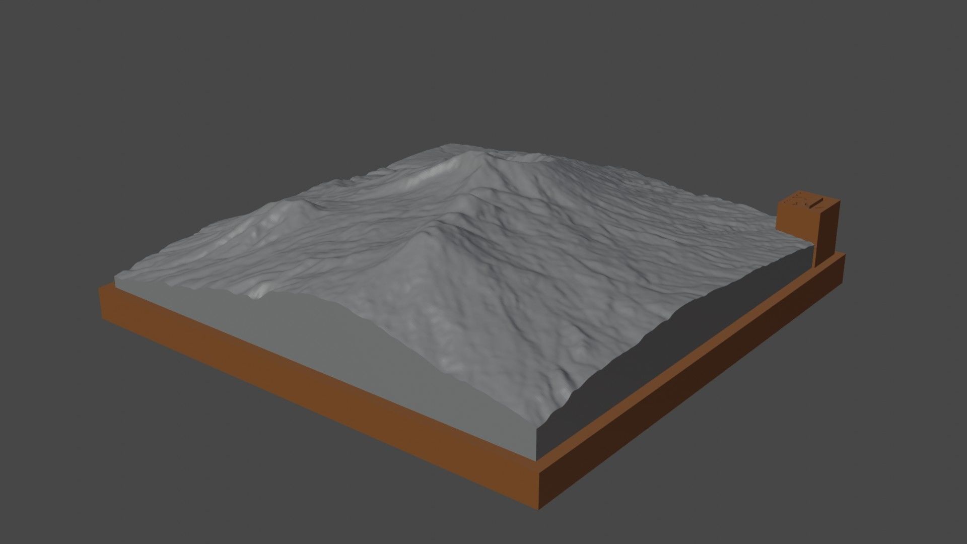 Gunung Arjuna 3D print model_7