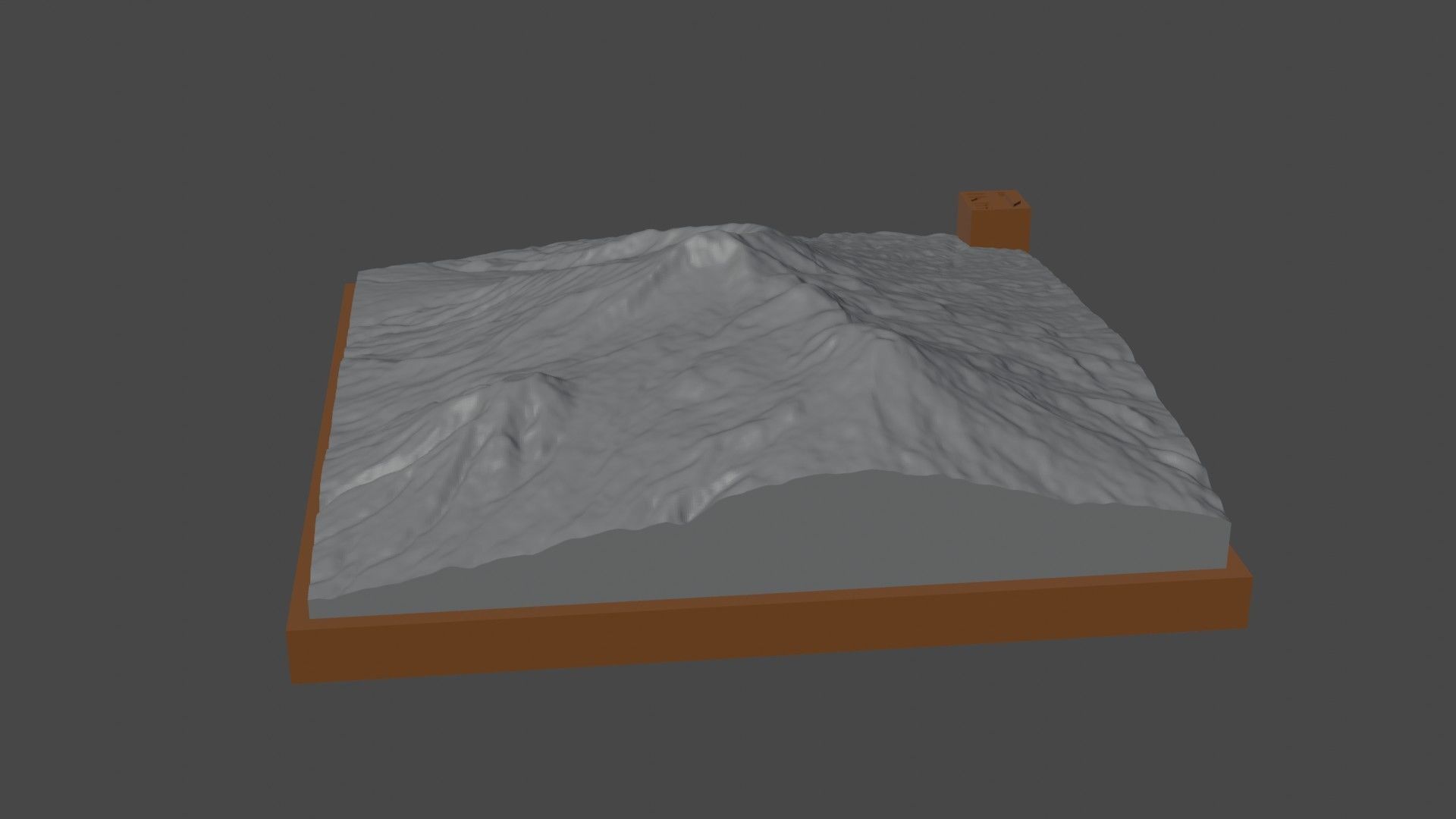 Gunung Arjuna 3D print model_2