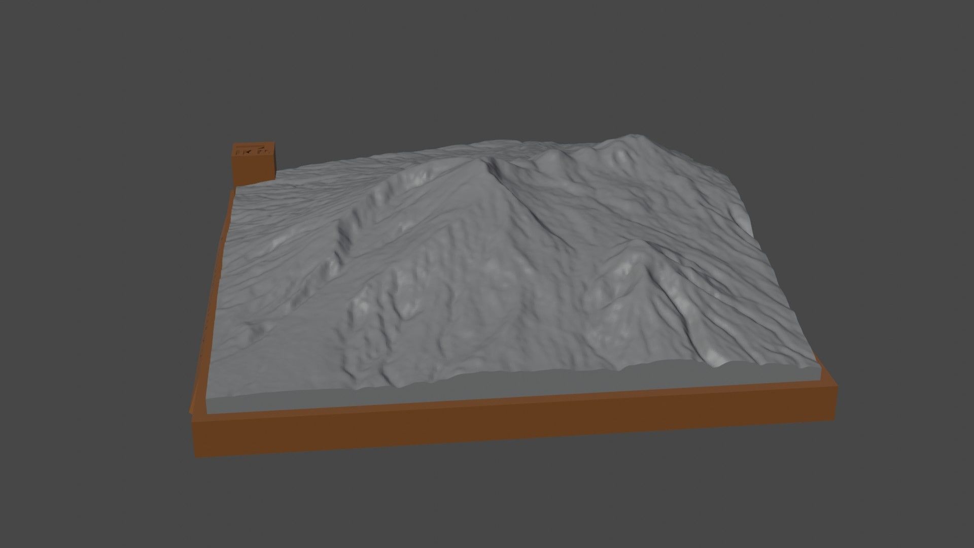 Gunung Arjuna 3D print model_1