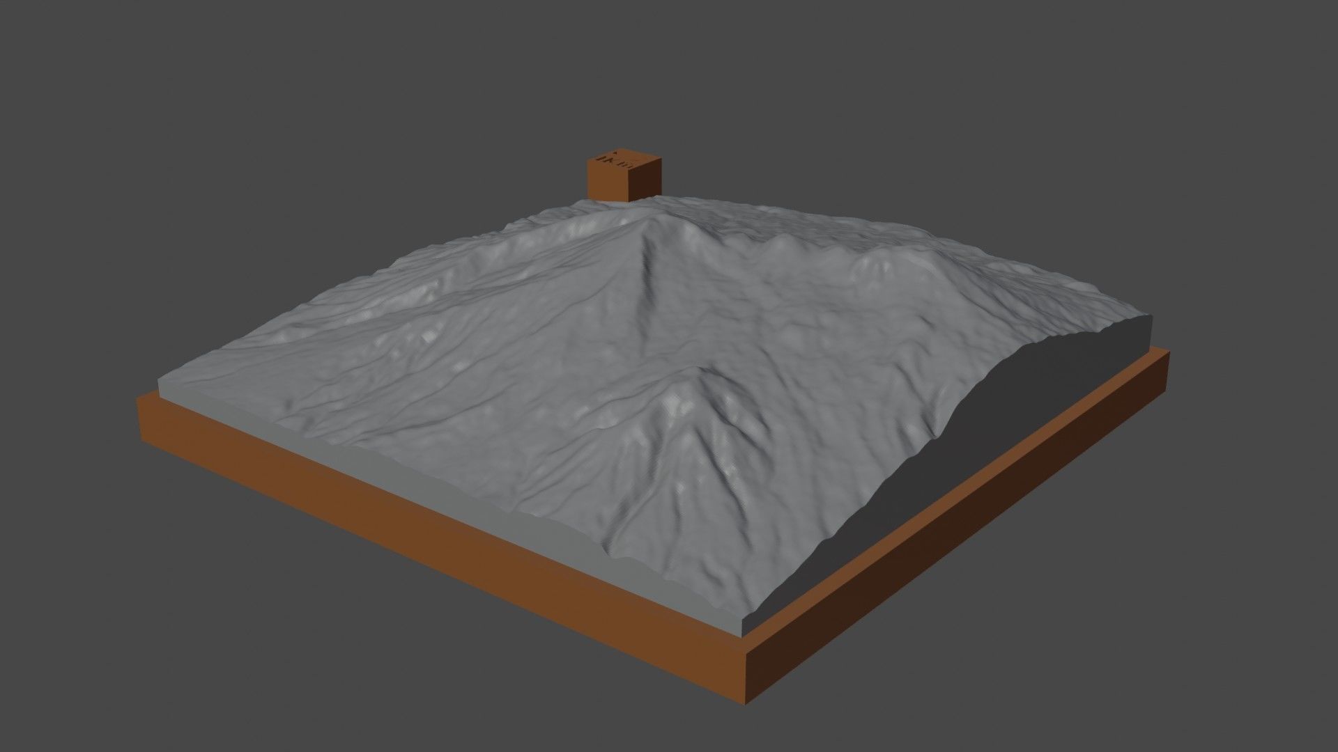 Gunung Arjuna 3D print model_4