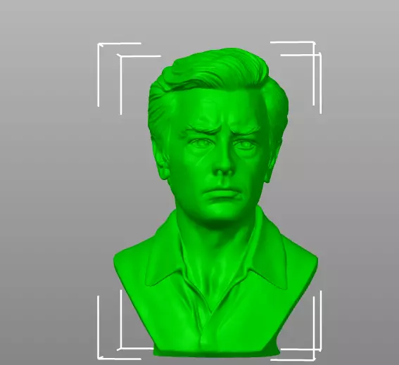 Alain Delon 3D print model_17