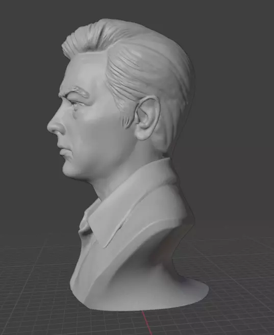 Alain Delon 3D print model_24