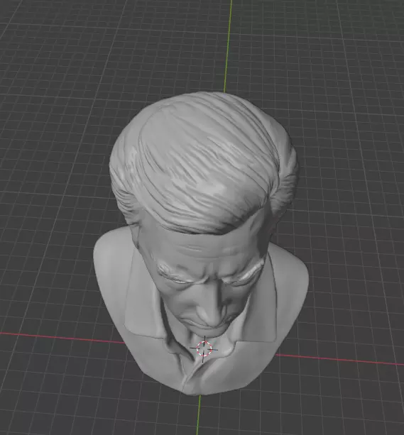 Alain Delon 3D print model_14