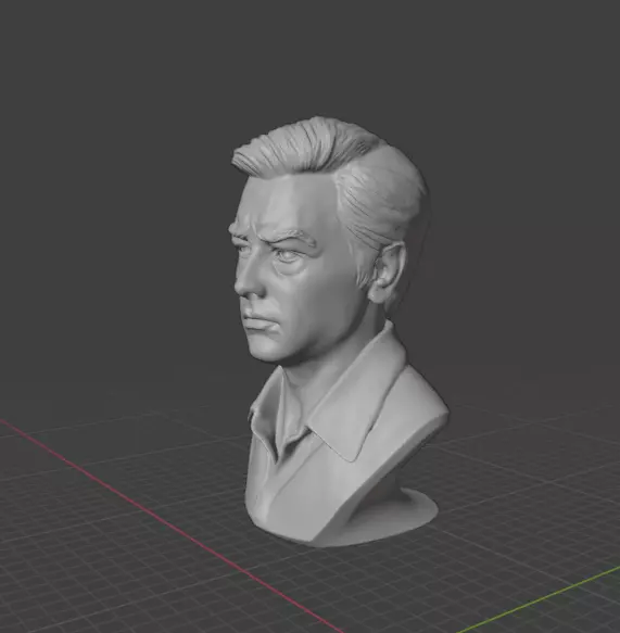 Alain Delon 3D print model_23