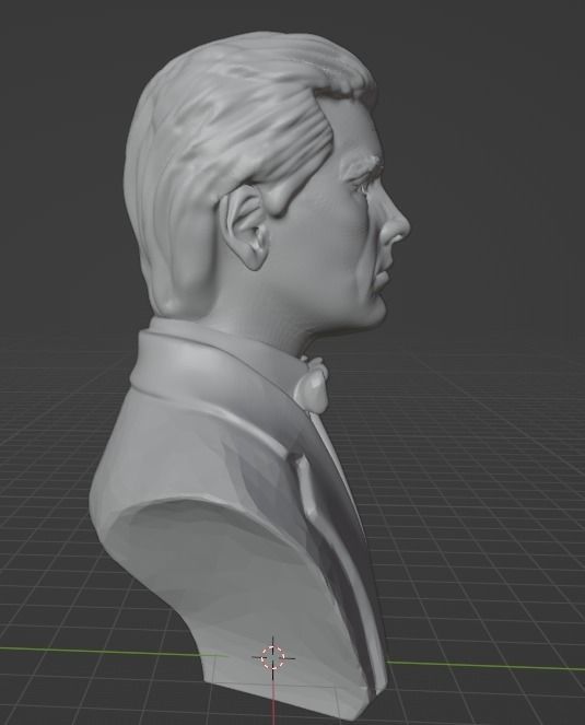 Alain Delon 3D print model_22