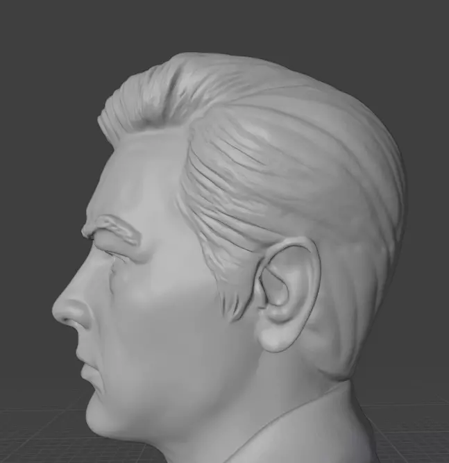 Alain Delon 3D print model_12