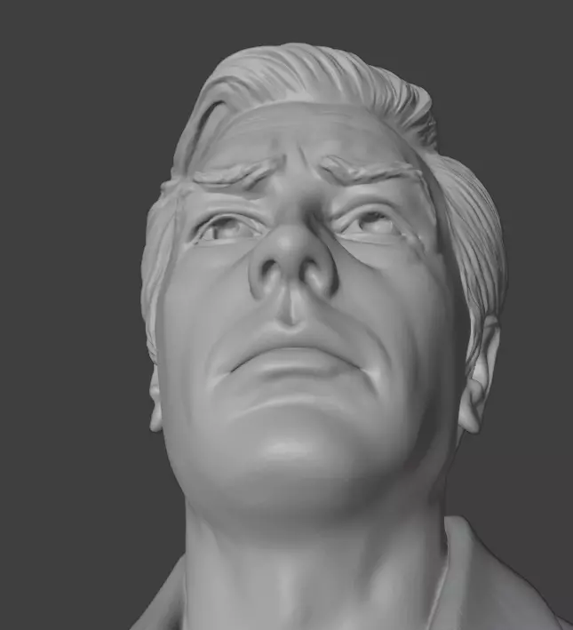 Alain Delon 3D print model_9