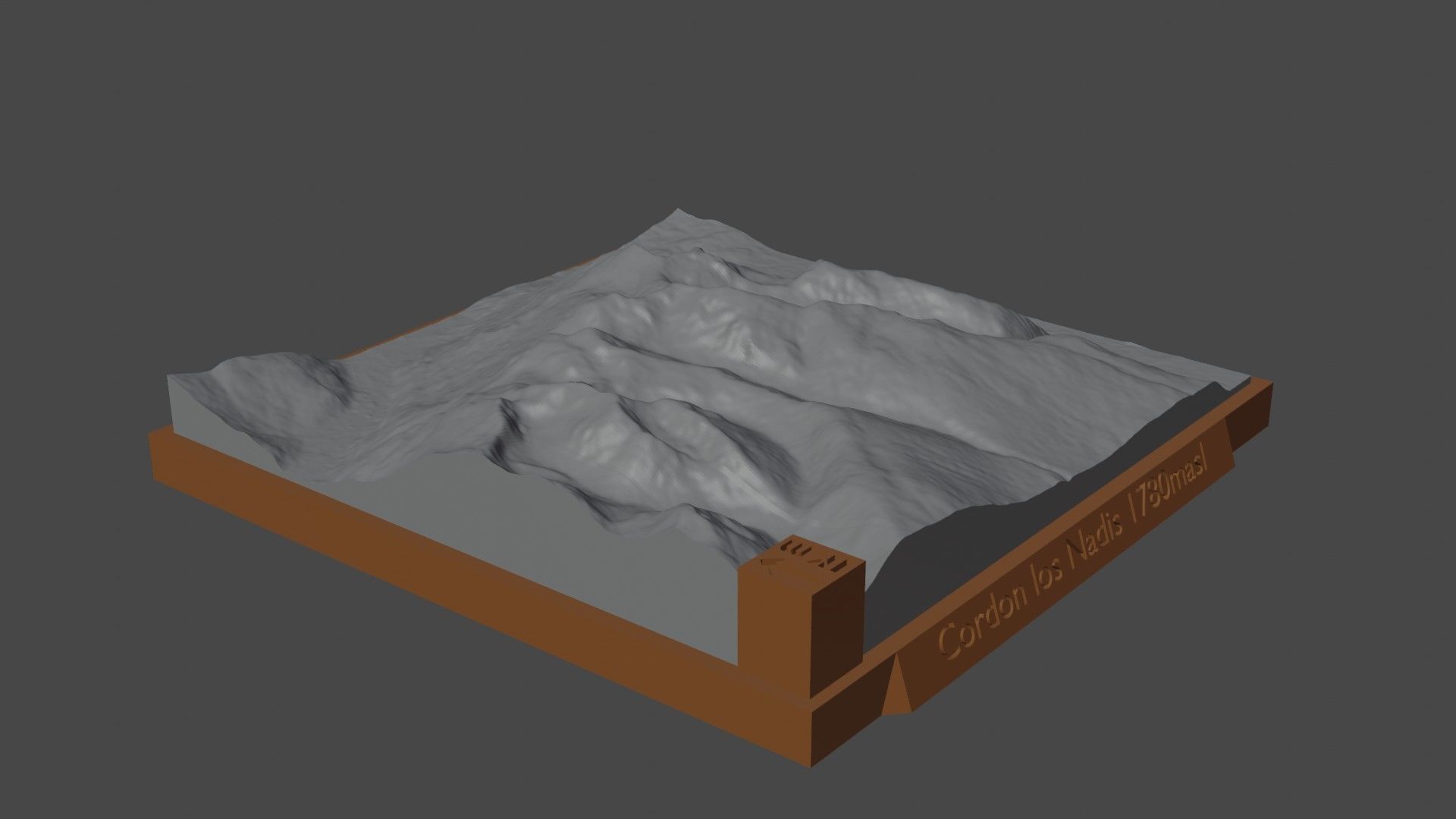 Cordon los Nadis 3D print model_3