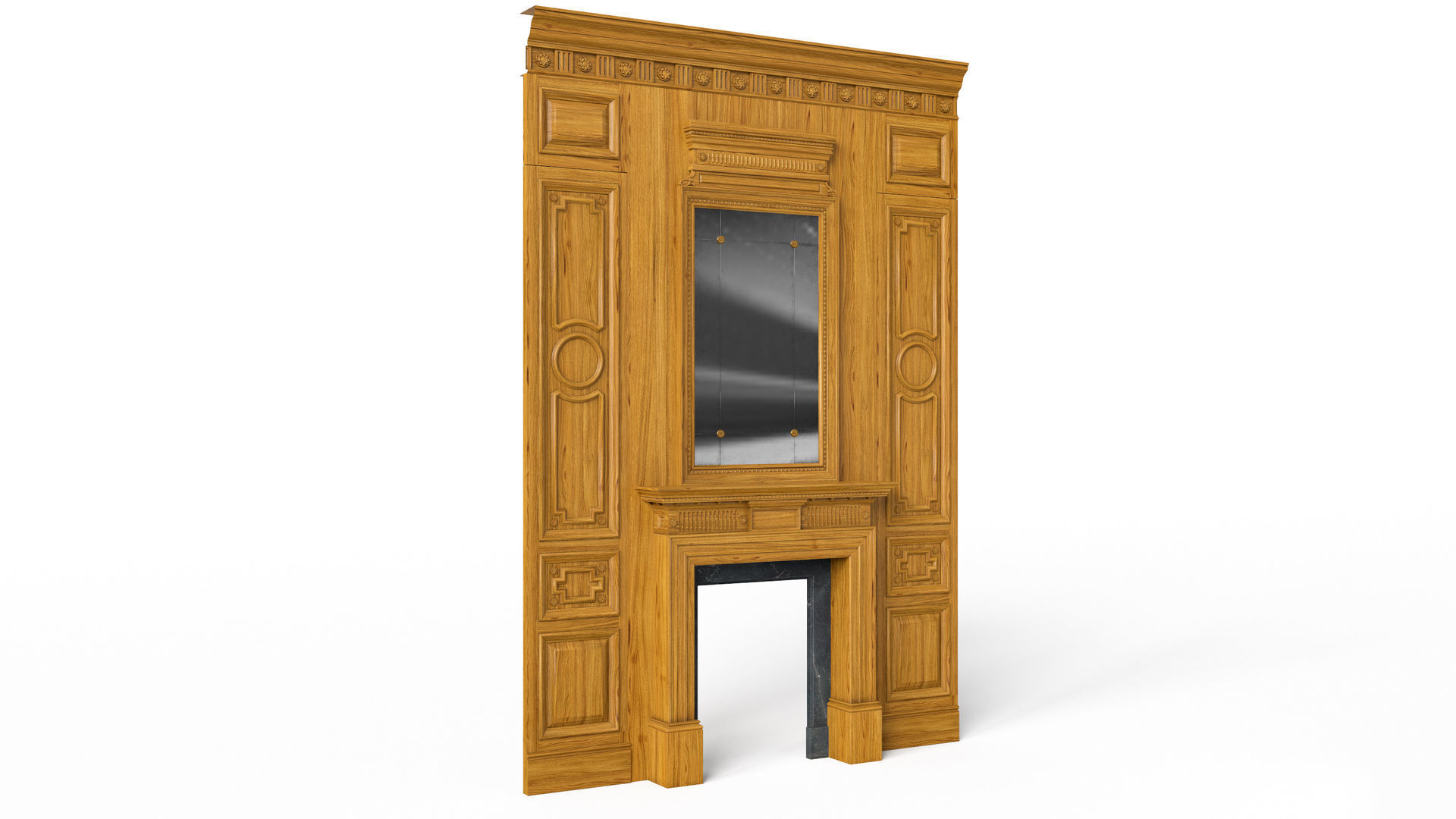 Fireplace 01 05 3D model_7