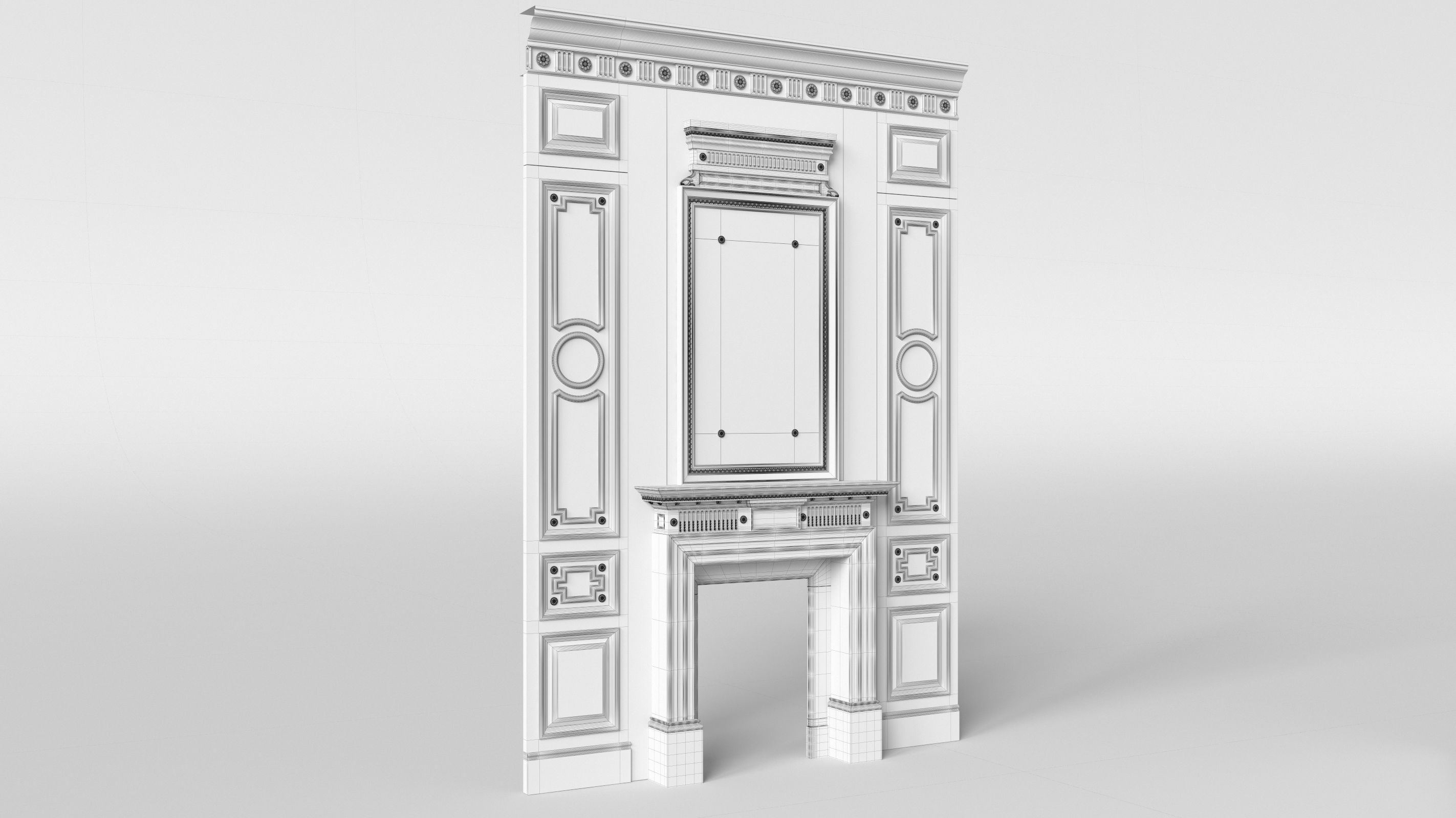 Fireplace 01 05 3D model_19