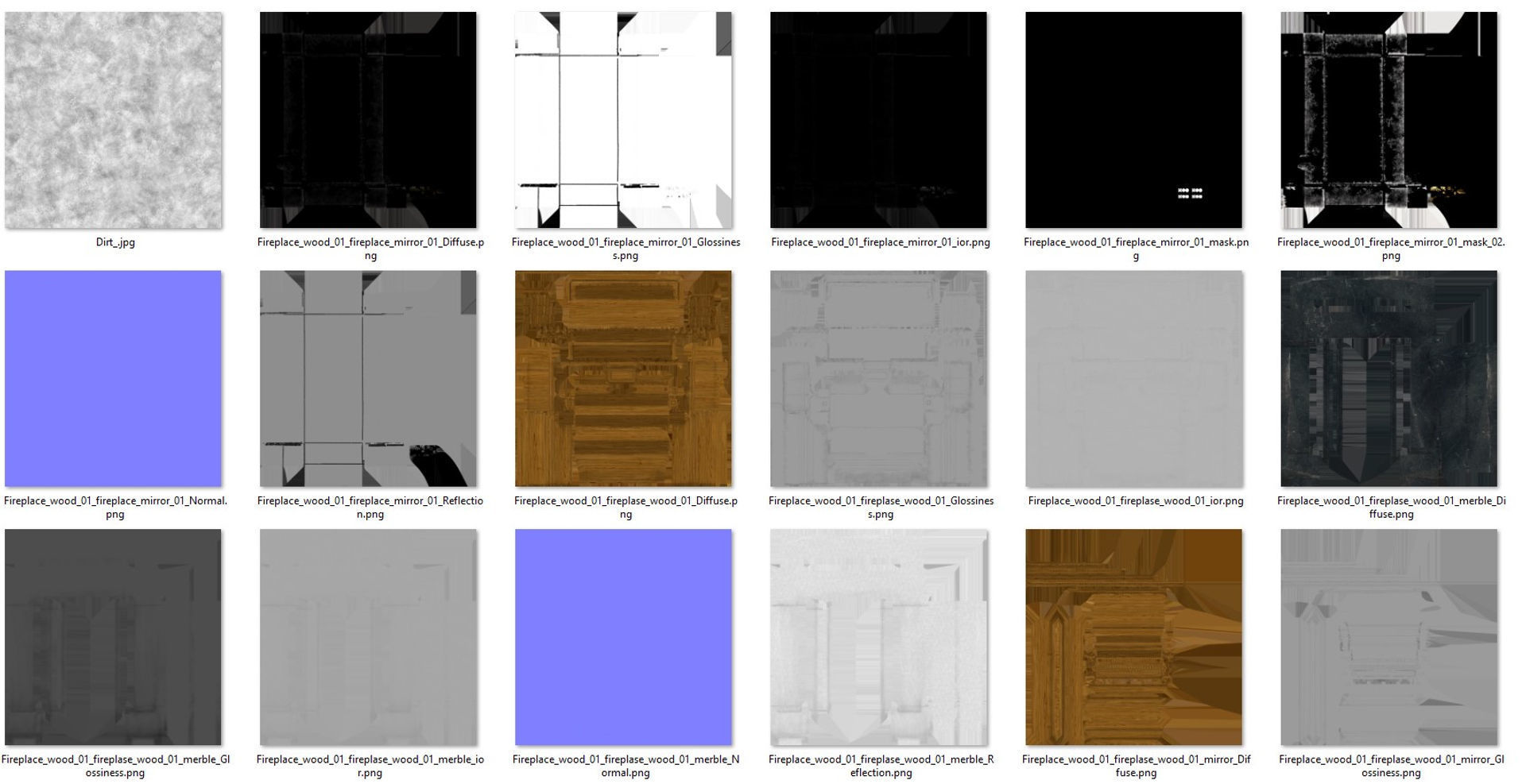 Fireplace 01 05 3D model_37