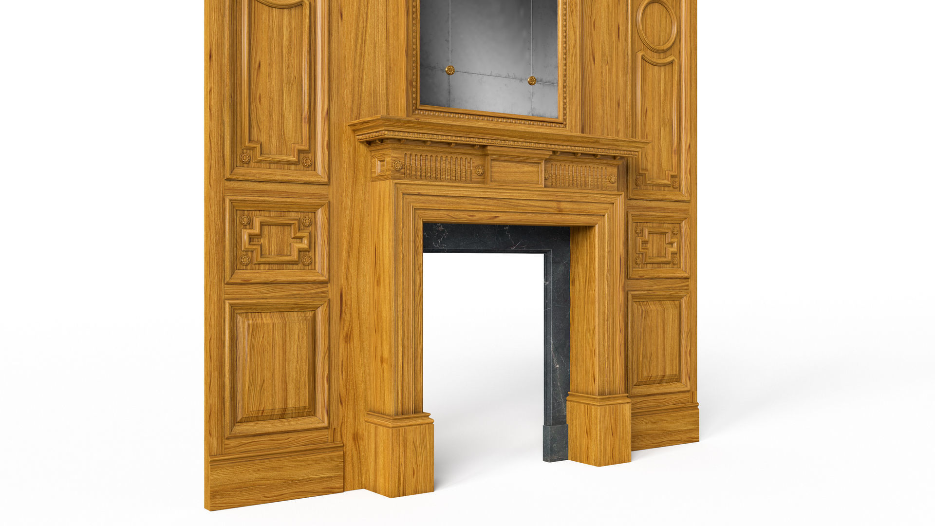 Fireplace 01 05 3D model_6