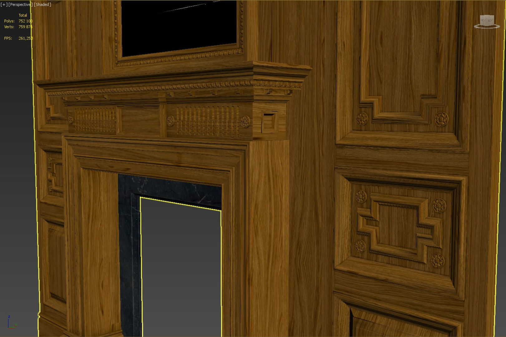 Fireplace 01 05 3D model_33