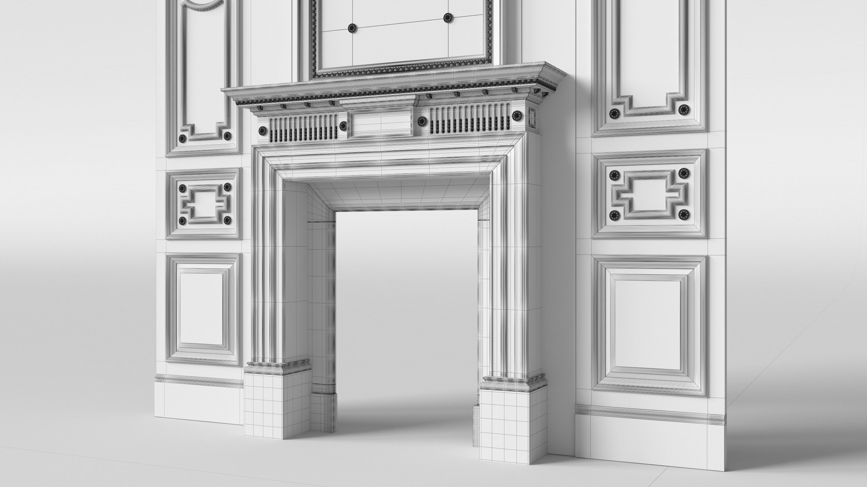 Fireplace 01 05 3D model_21