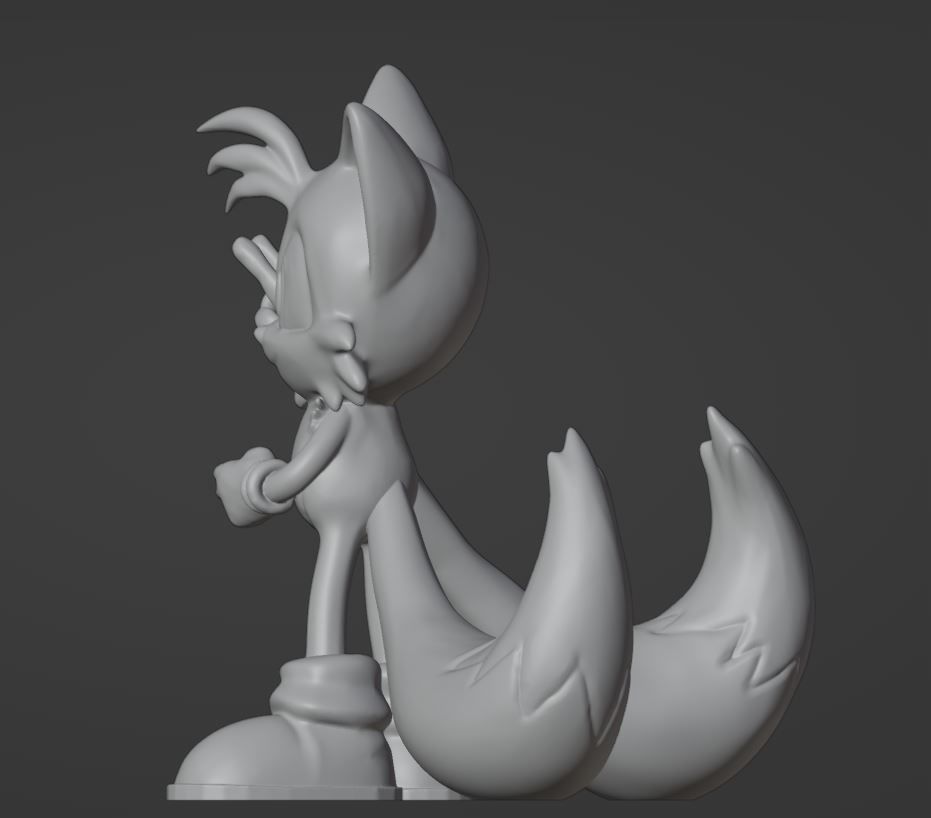 MILES TAILS - SONIC 02 3D print model_1