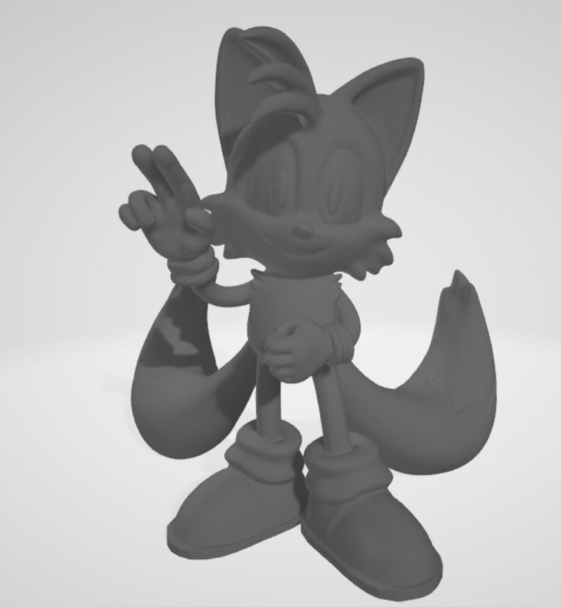 MILES TAILS - SONIC 02 3D print model_4