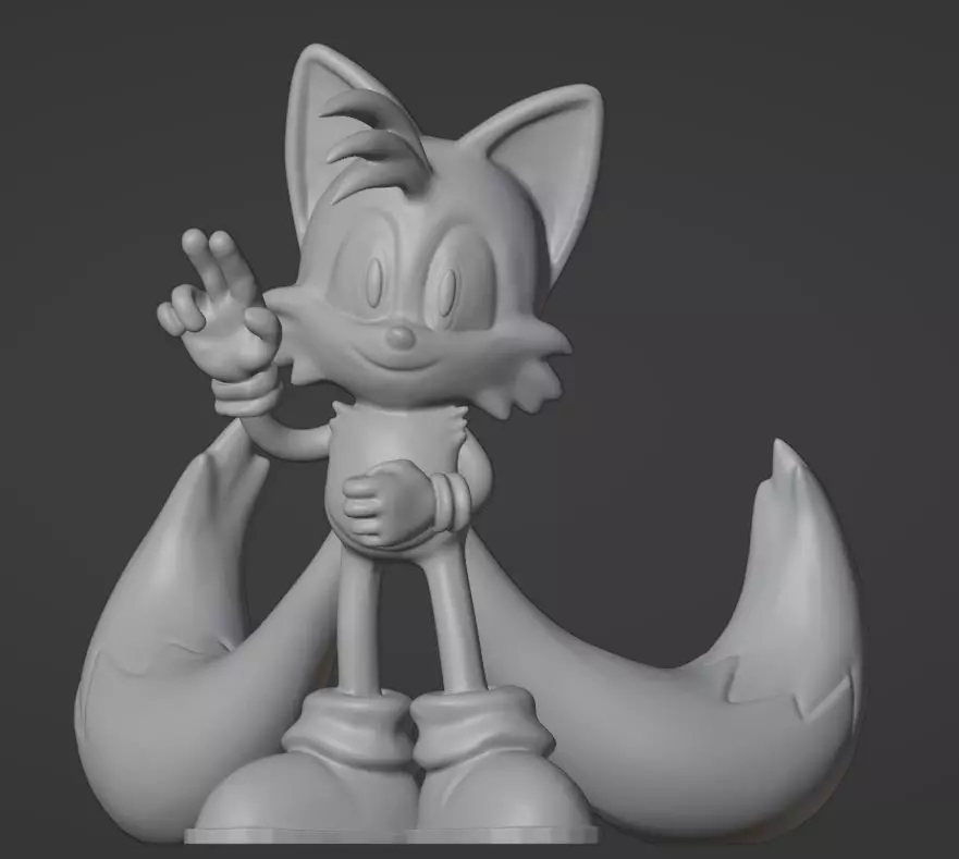 MILES TAILS - SONIC 02 3D print model_0