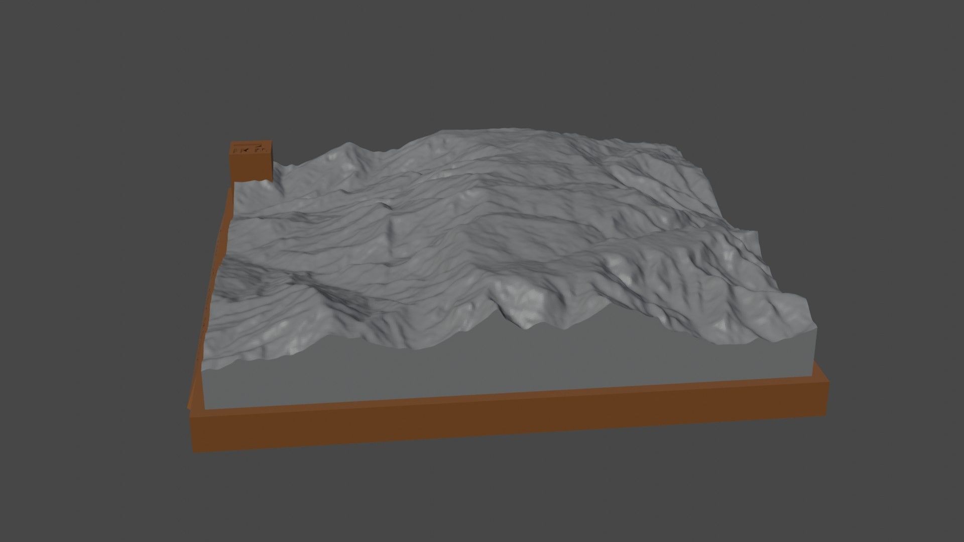 Cerro las Capillas 3D print model_1