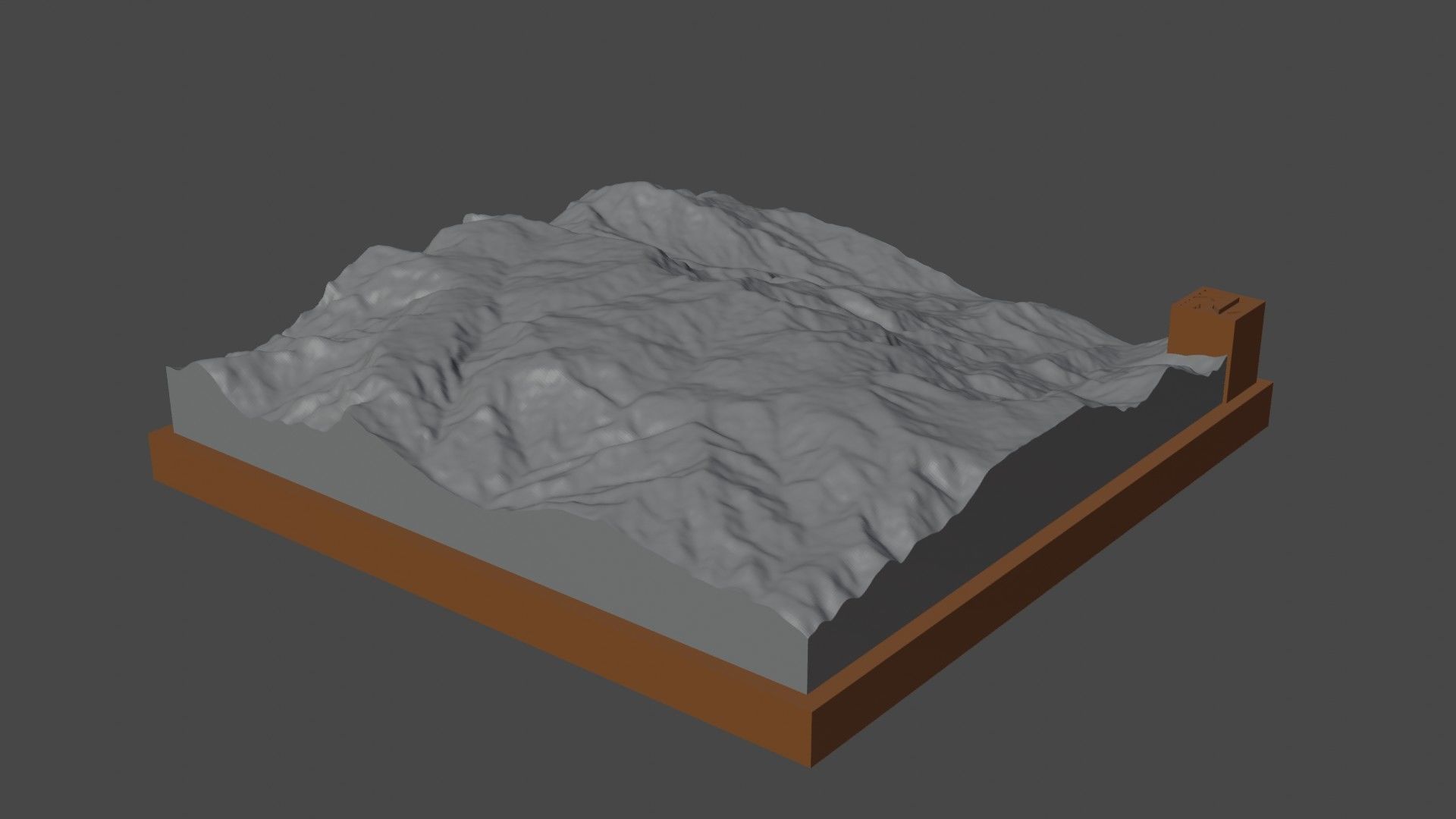 Cerro las Capillas 3D print model_7
