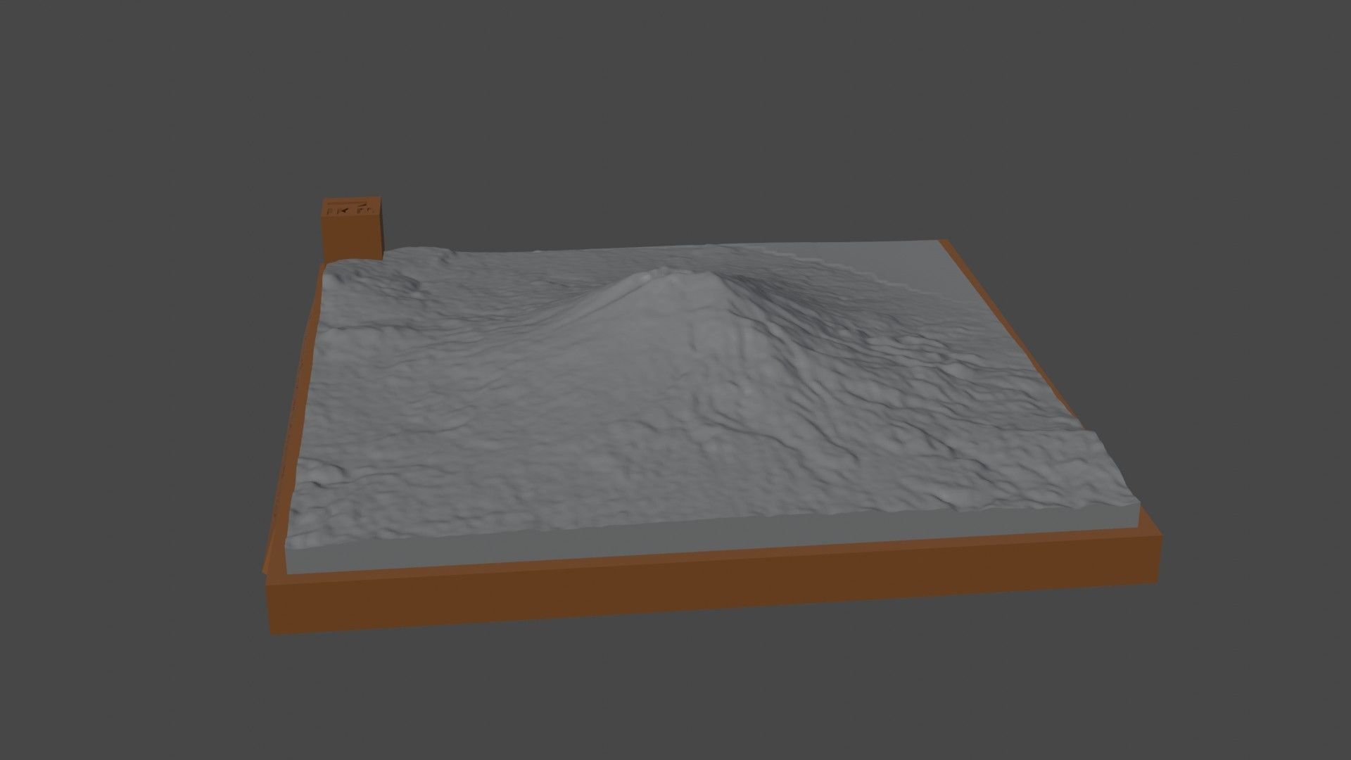 Gunung Gamkonora 3D print model_1