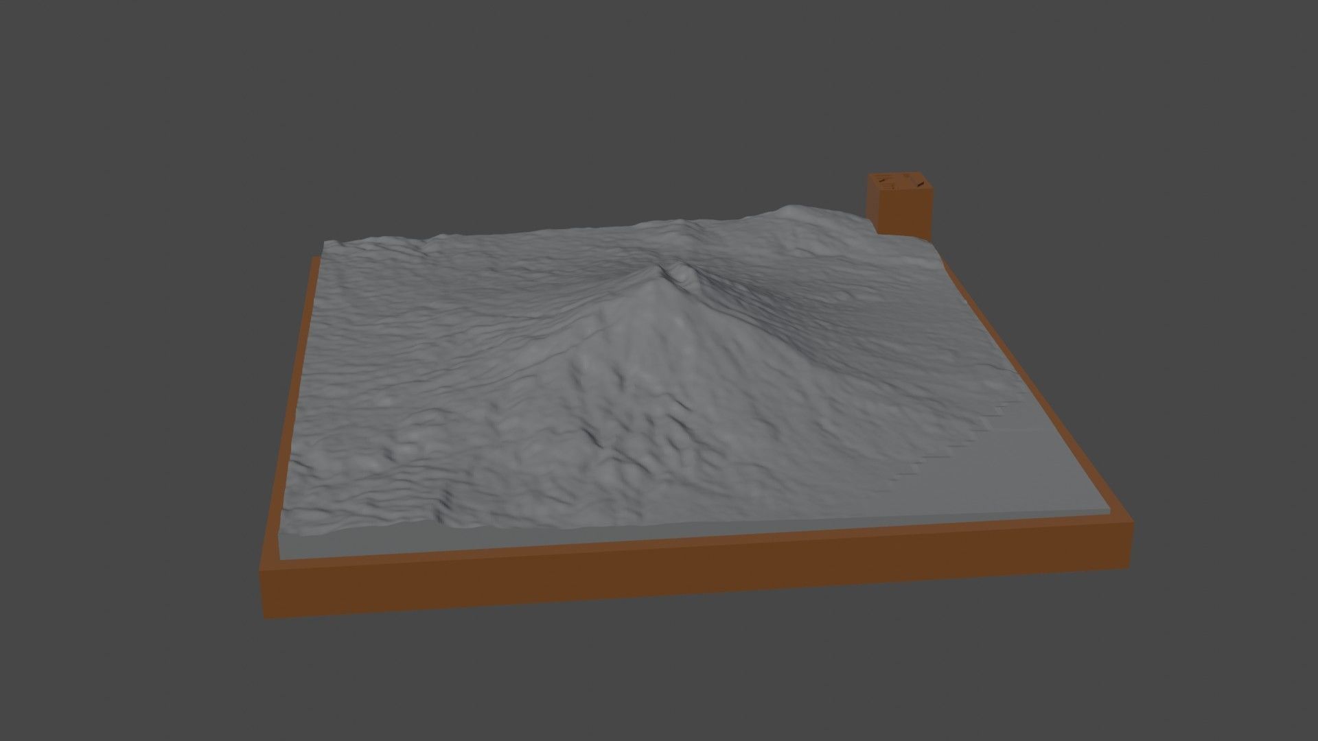 Gunung Gamkonora 3D print model_2
