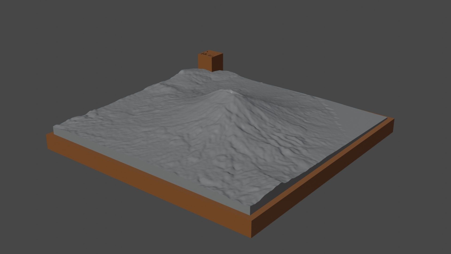 Gunung Gamkonora 3D print model_4