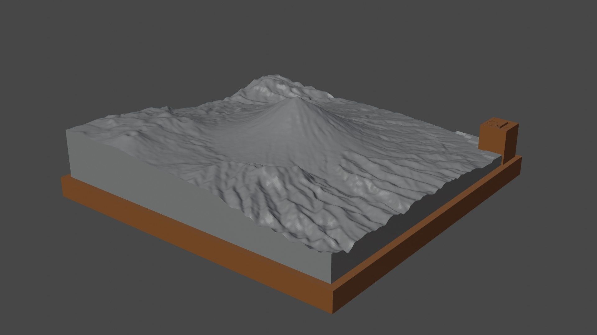 Gunung Inerie 3D print model_7