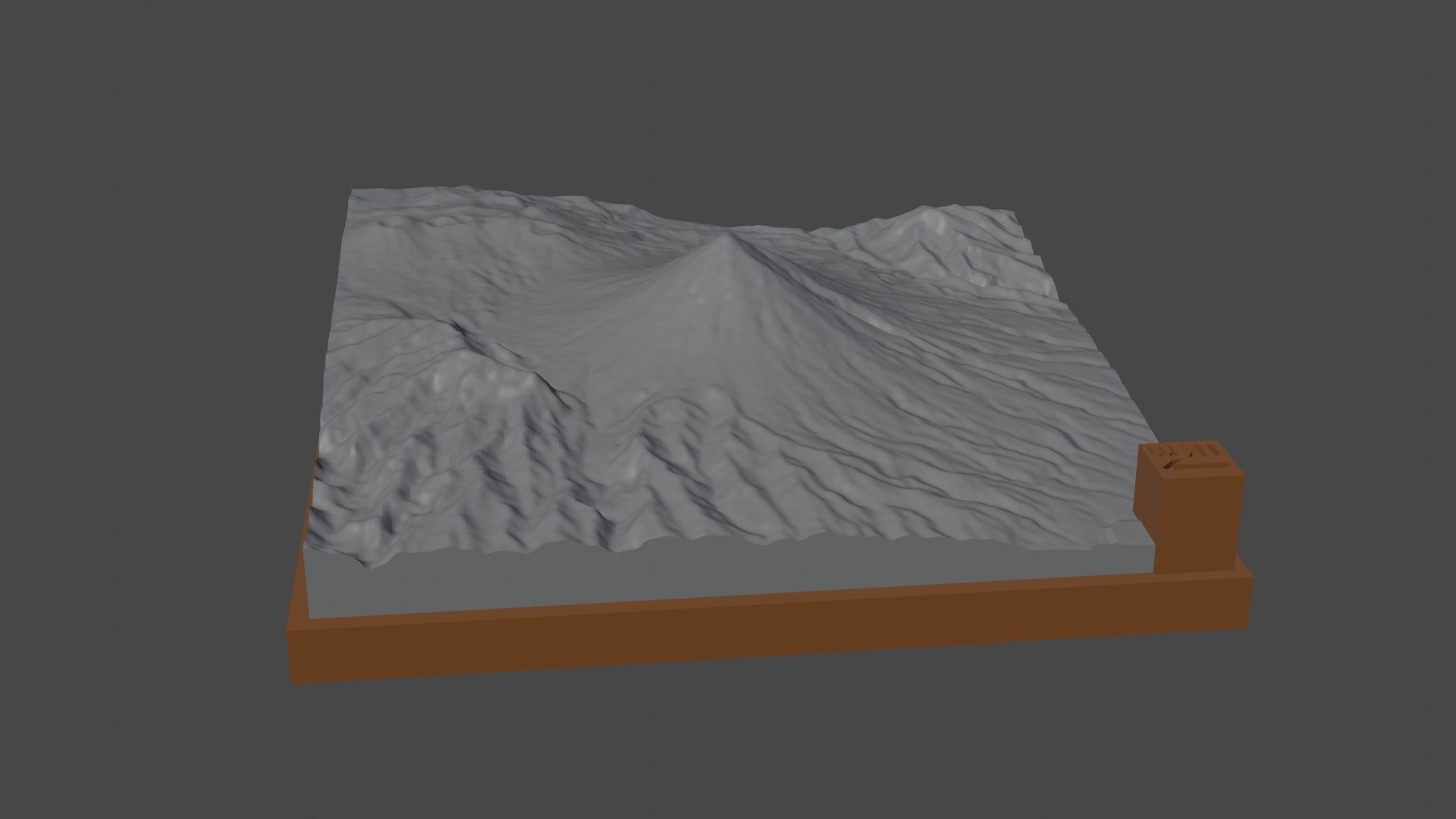 Gunung Inerie 3D print model_6