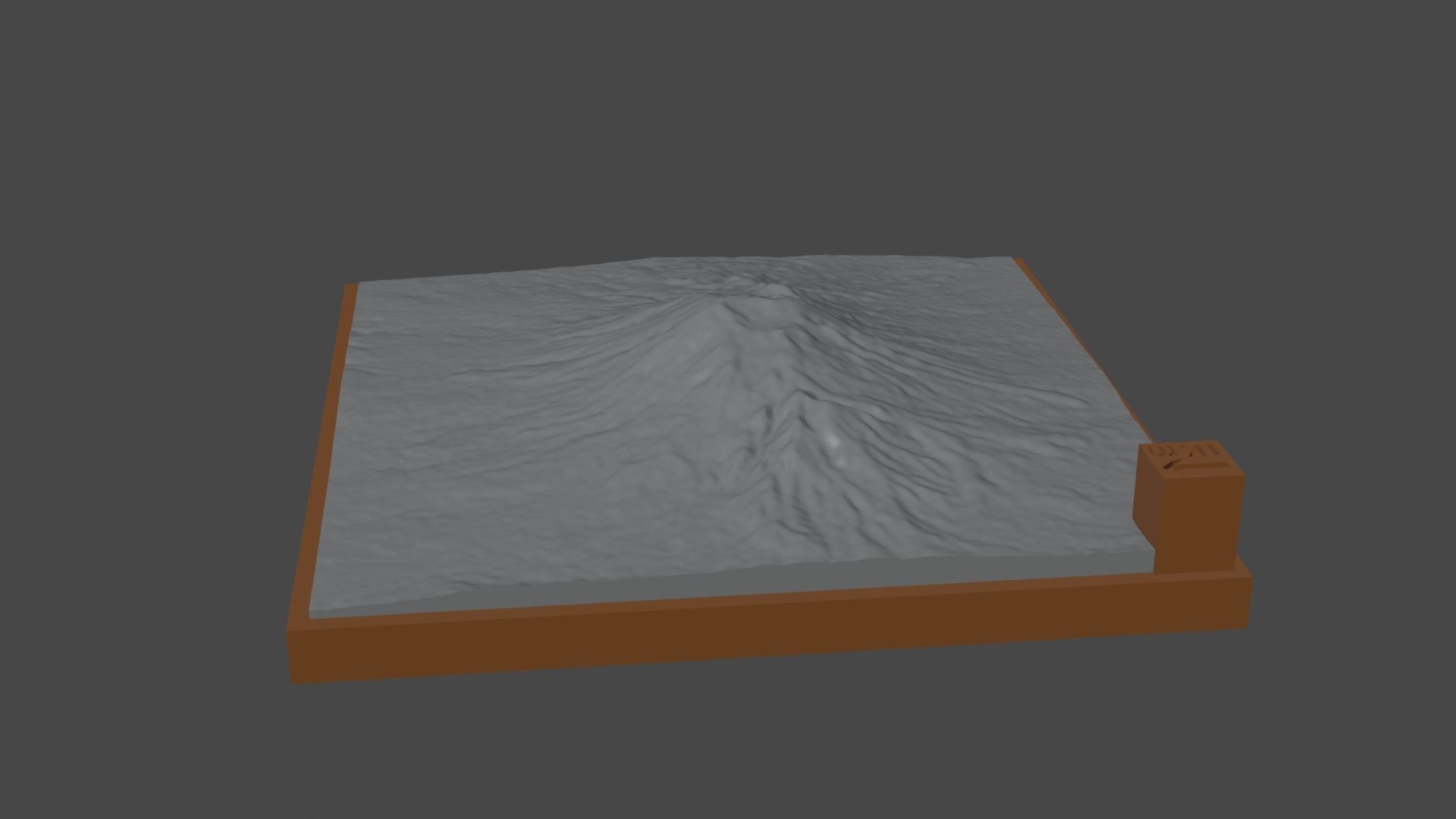 Gunung Karang 3D print model_6