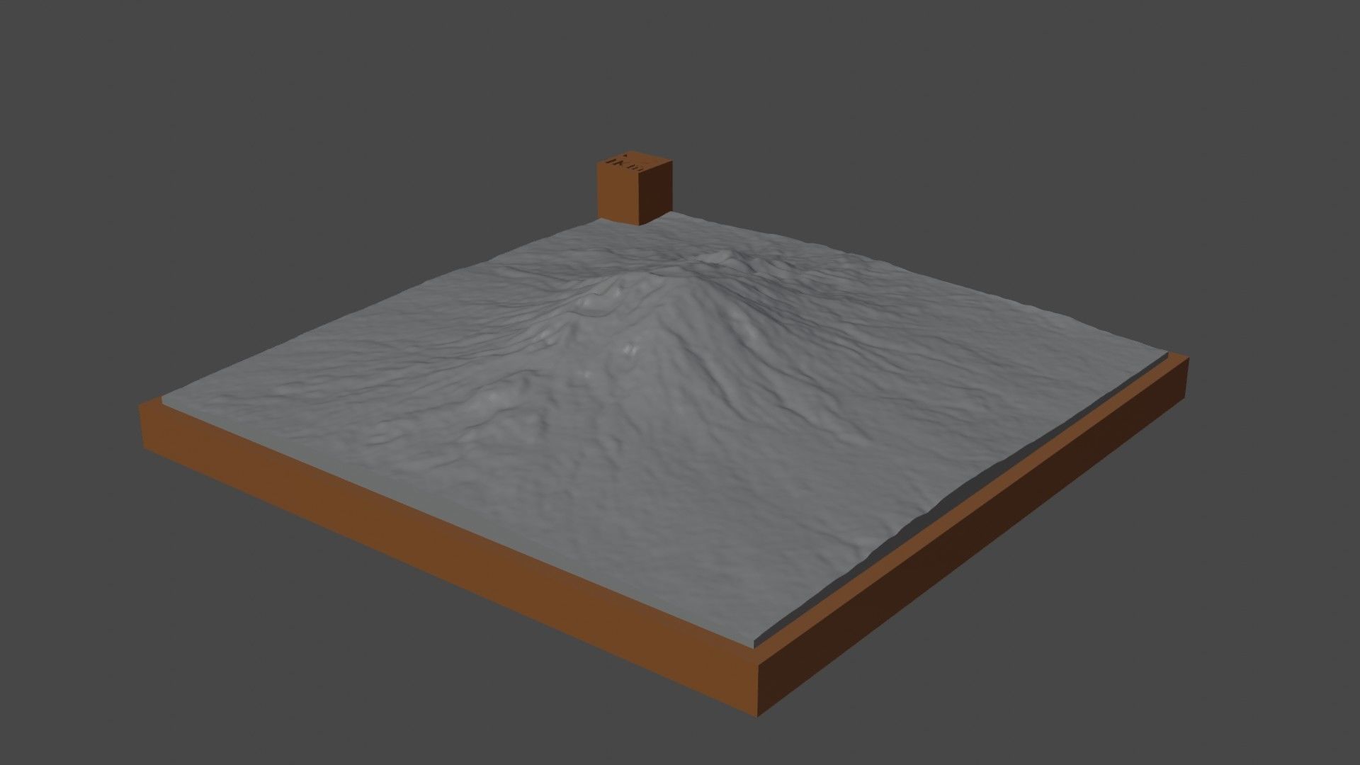 Gunung Karang 3D print model_4