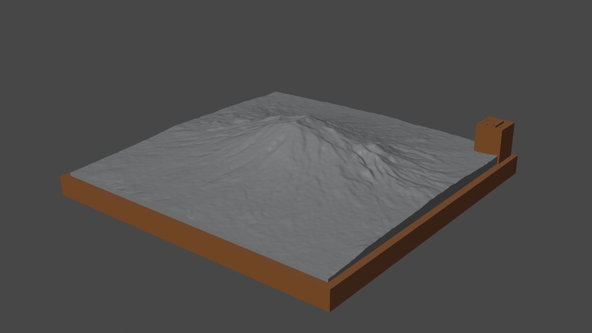 Gunung Karang 3D print model_7