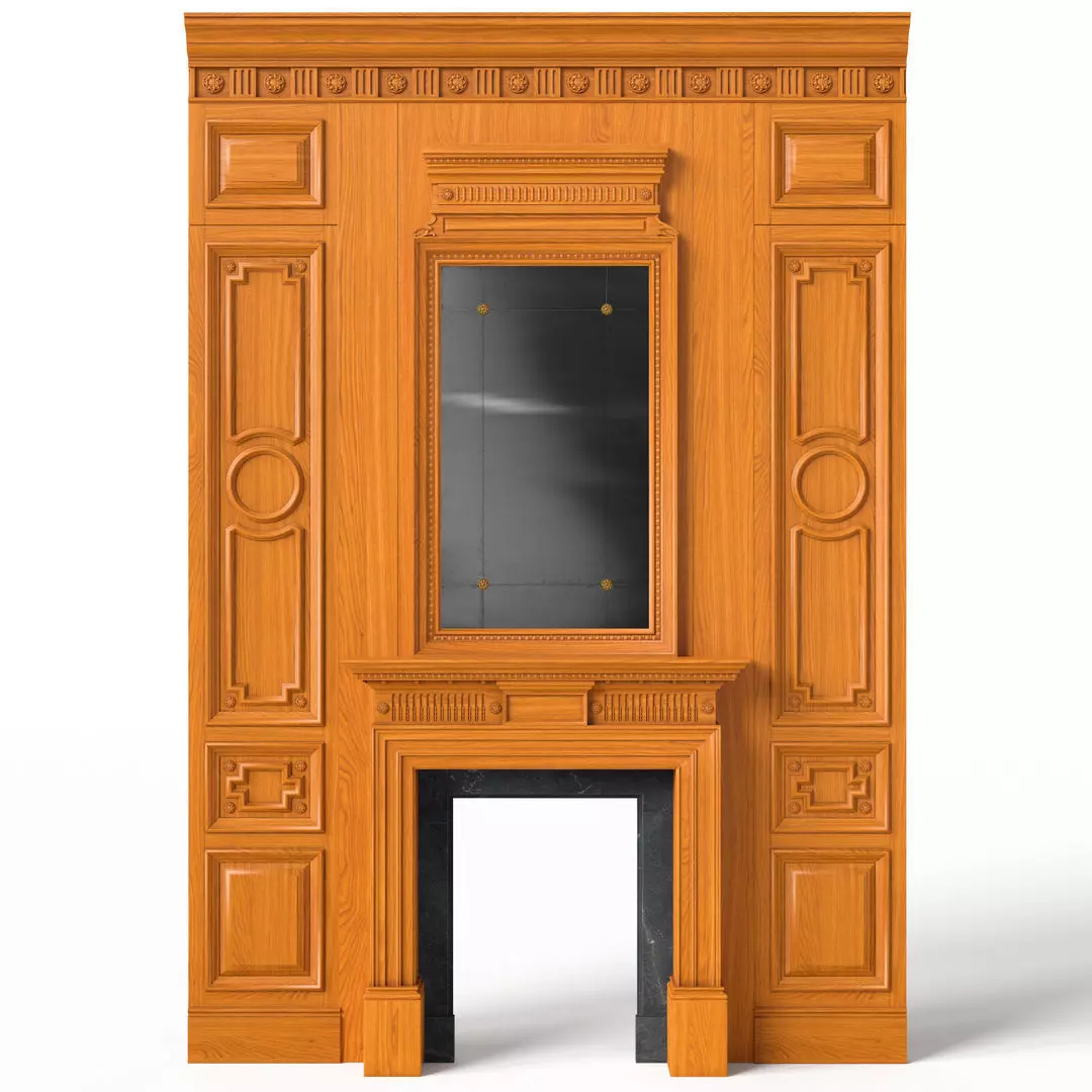 Fireplace 01 06 3D model_0