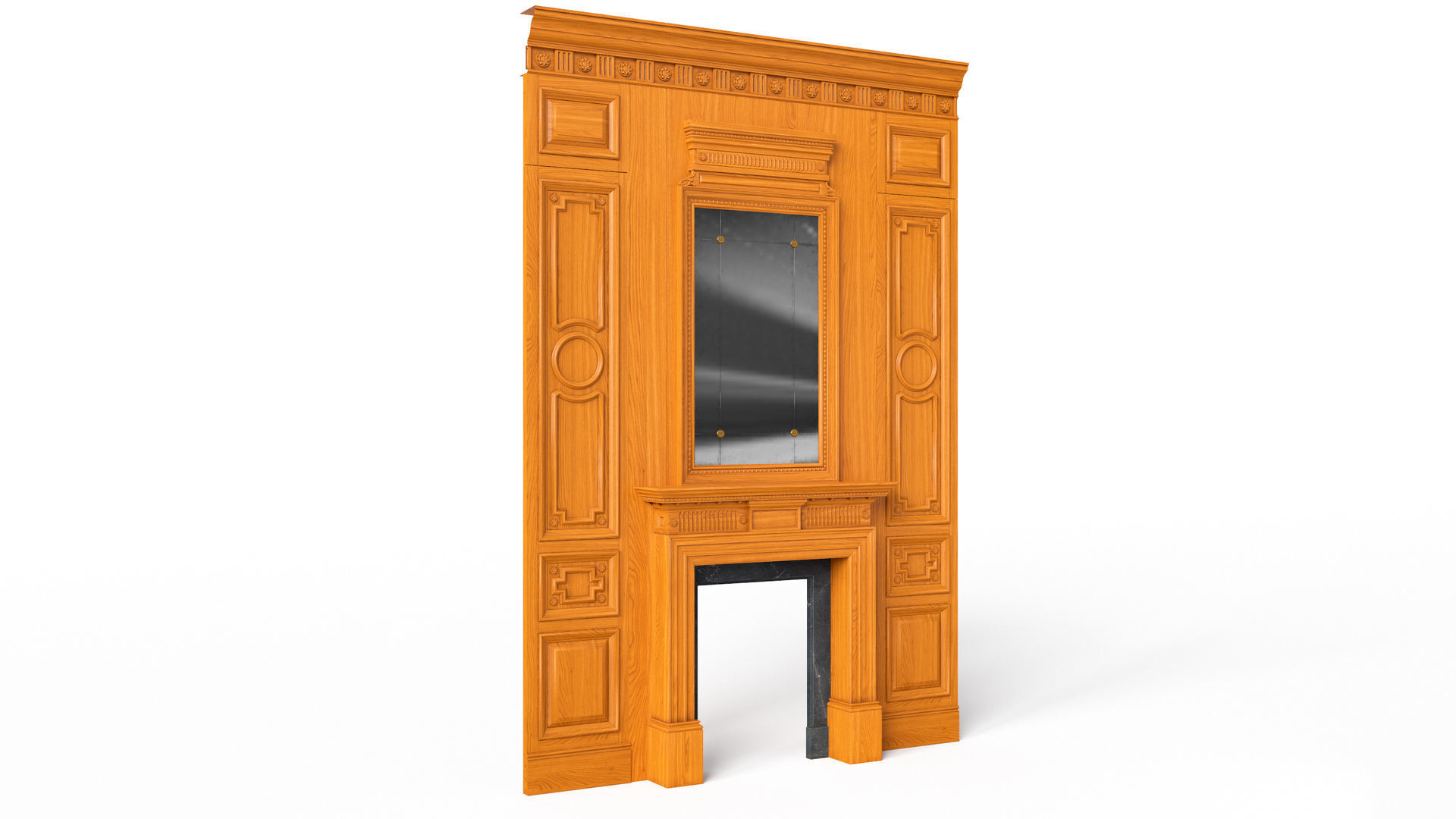 Fireplace 01 06 3D model_5