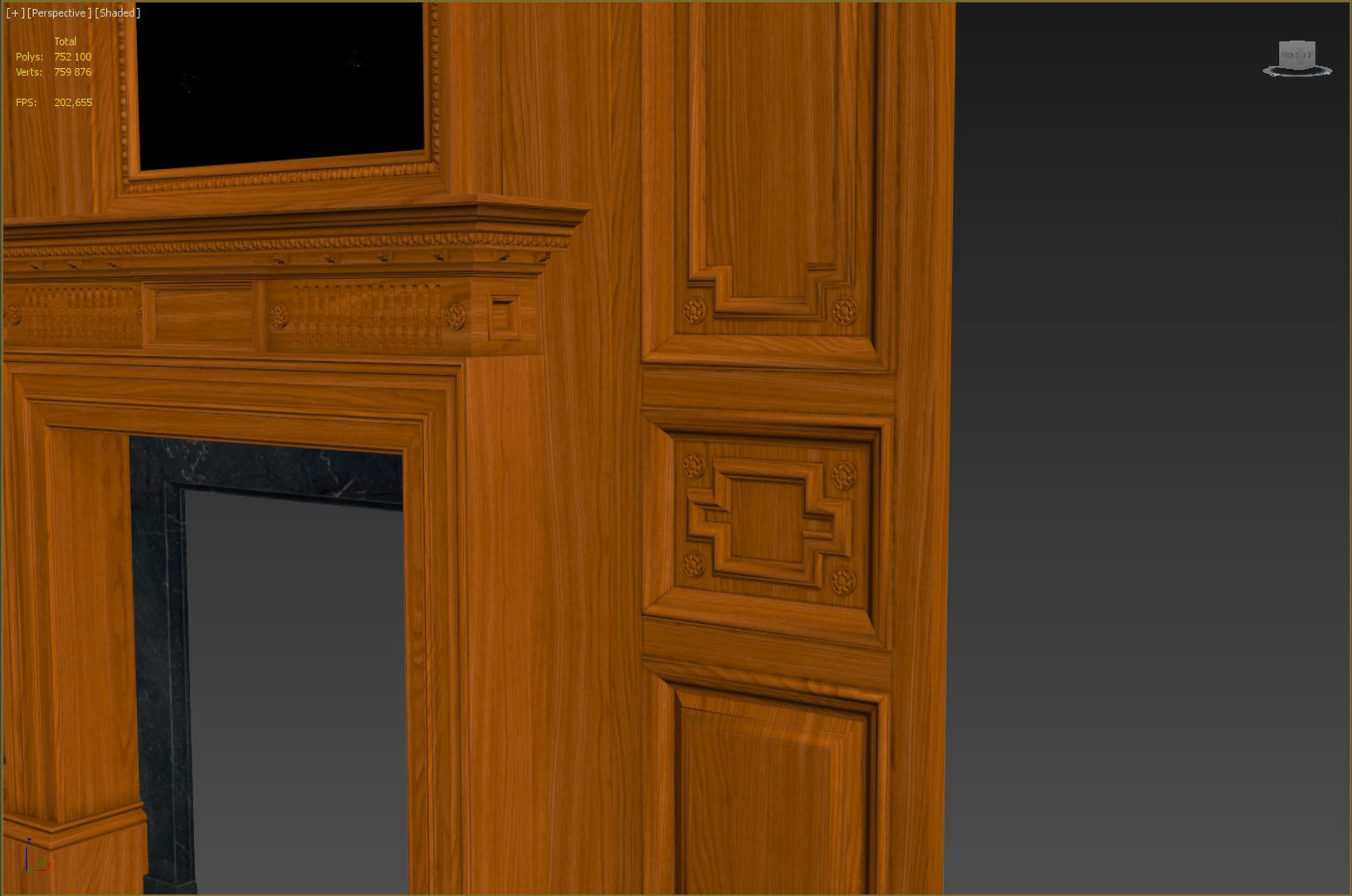 Fireplace 01 06 3D model_32