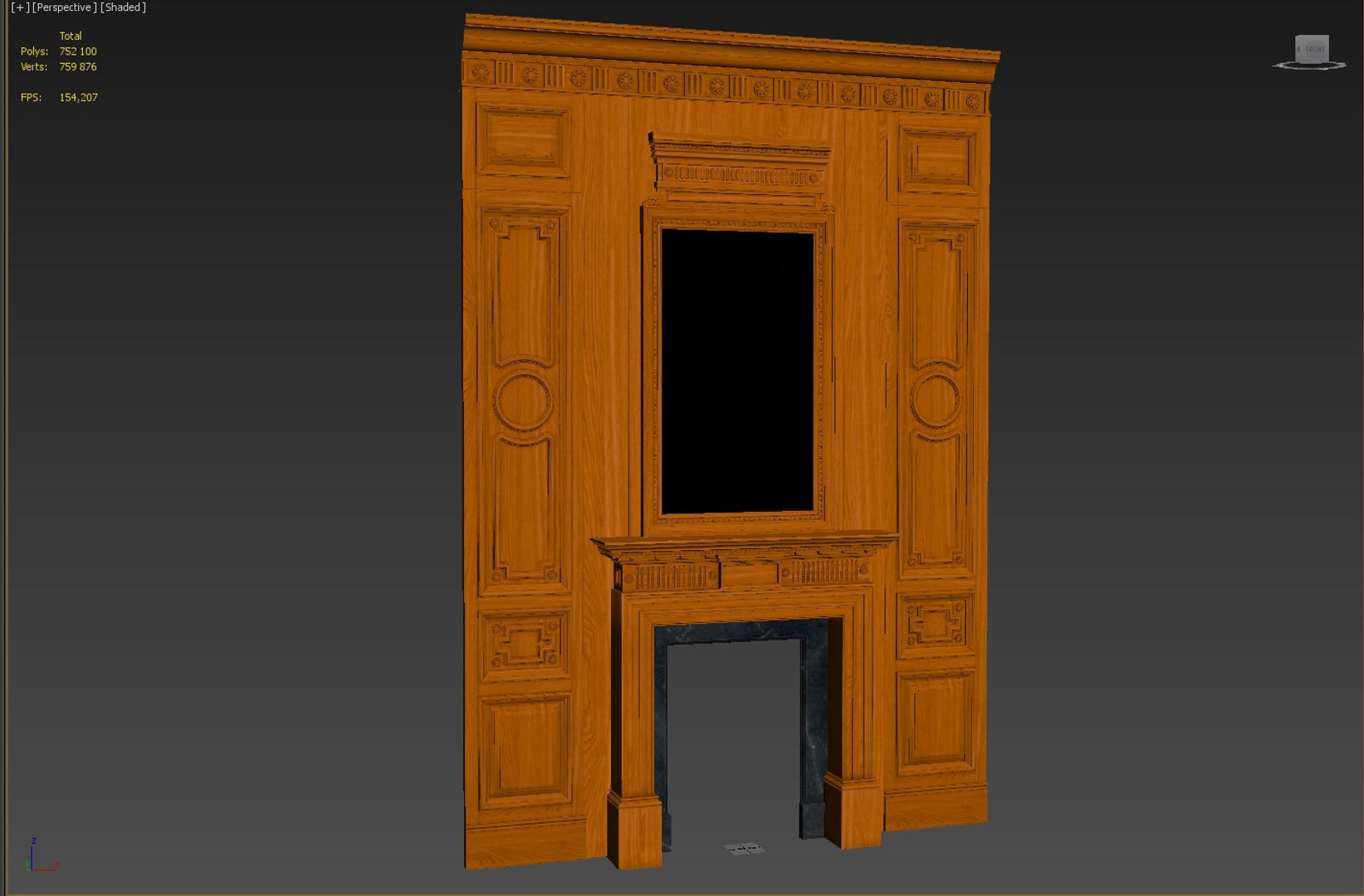 Fireplace 01 06 3D model_34