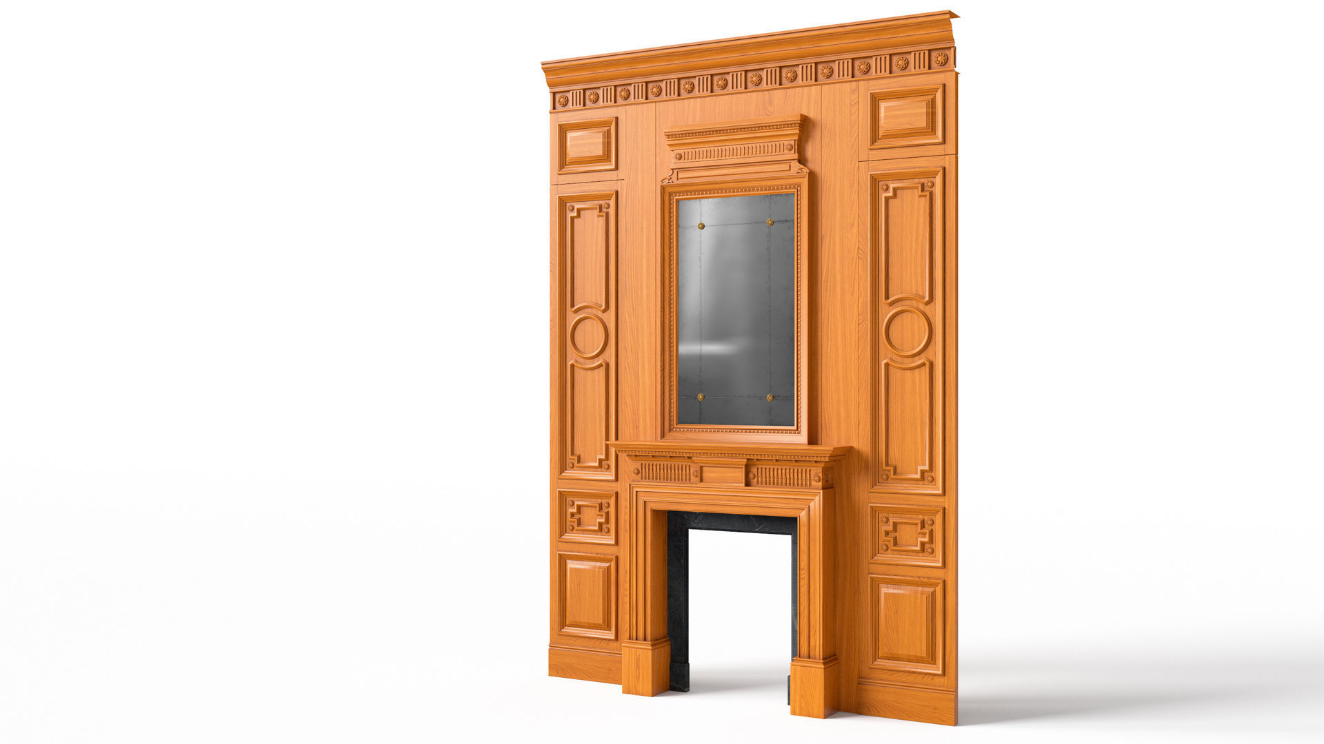 Fireplace 01 06 3D model_7