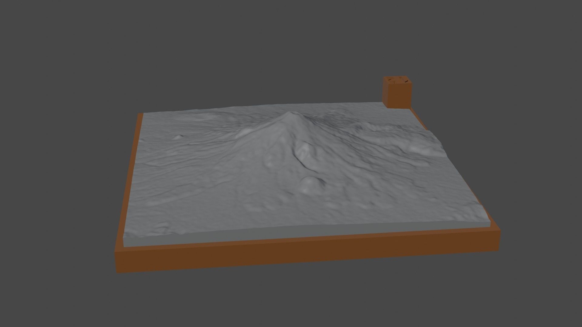 Gunung Klabat 3D print model_2