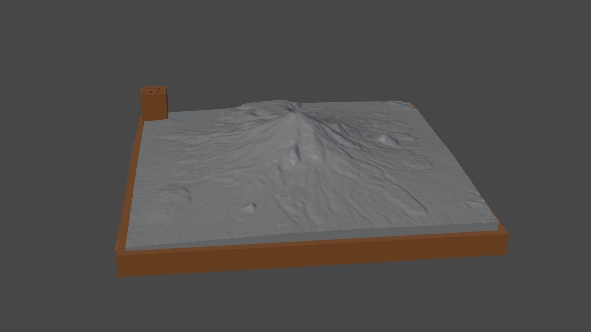 Gunung Klabat 3D print model_1