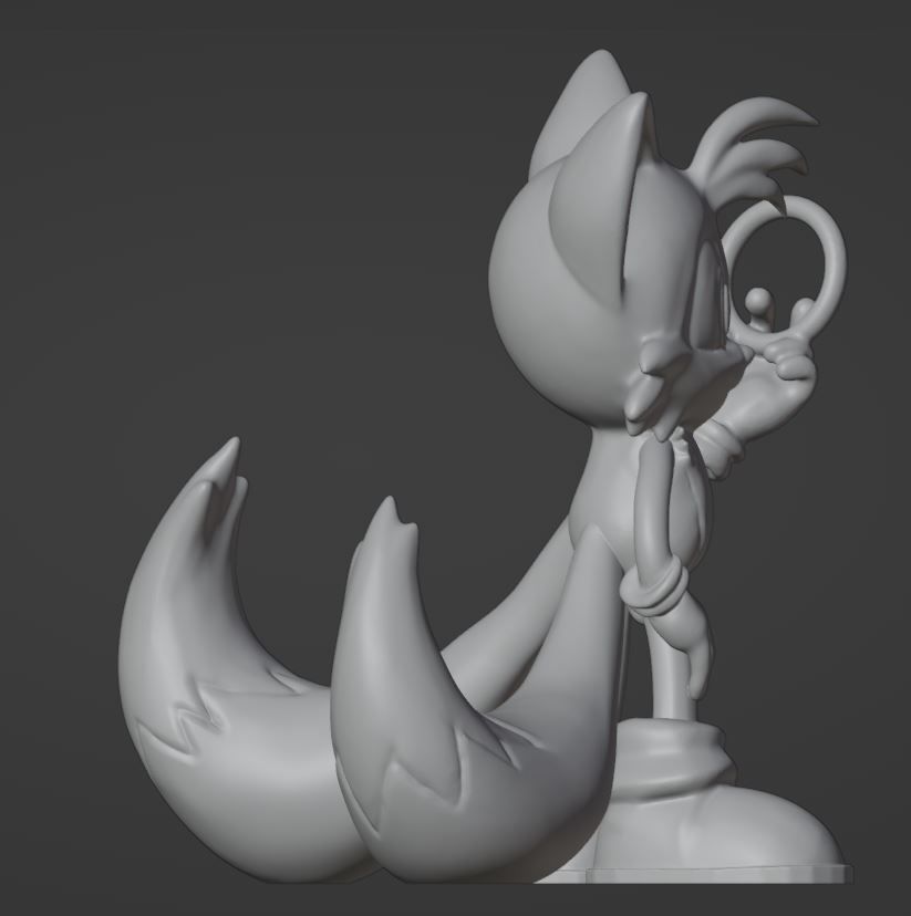 MILES TAILS - SONIC 03 3D print model_2