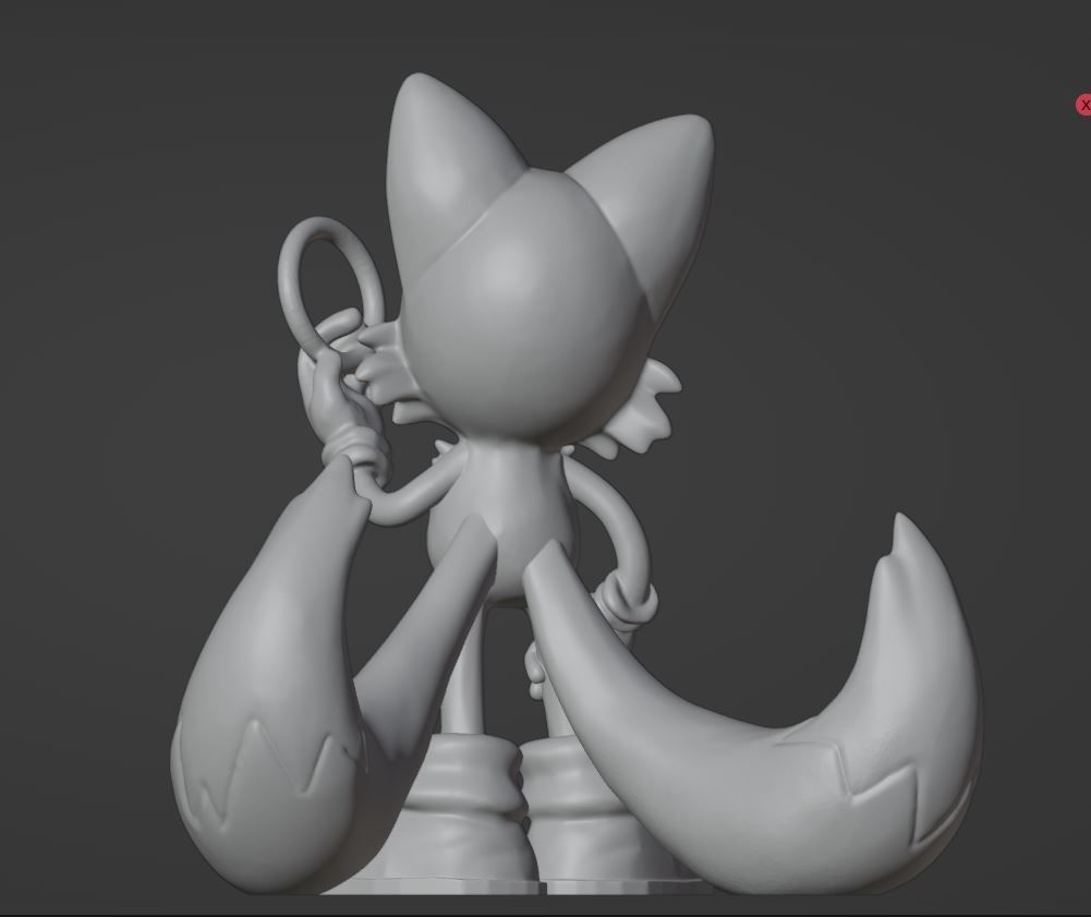 MILES TAILS - SONIC 03 3D print model_3