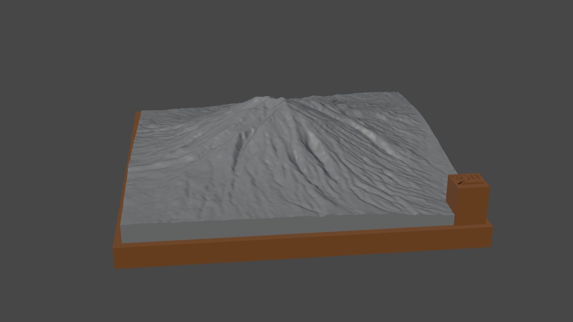 Gunung Merbabu 3D print model_6