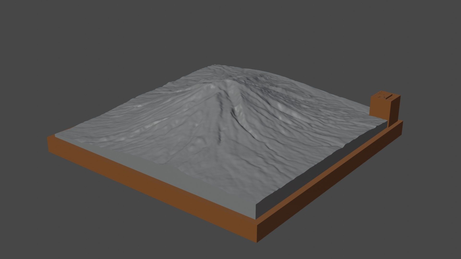 Gunung Merbabu 3D print model_7