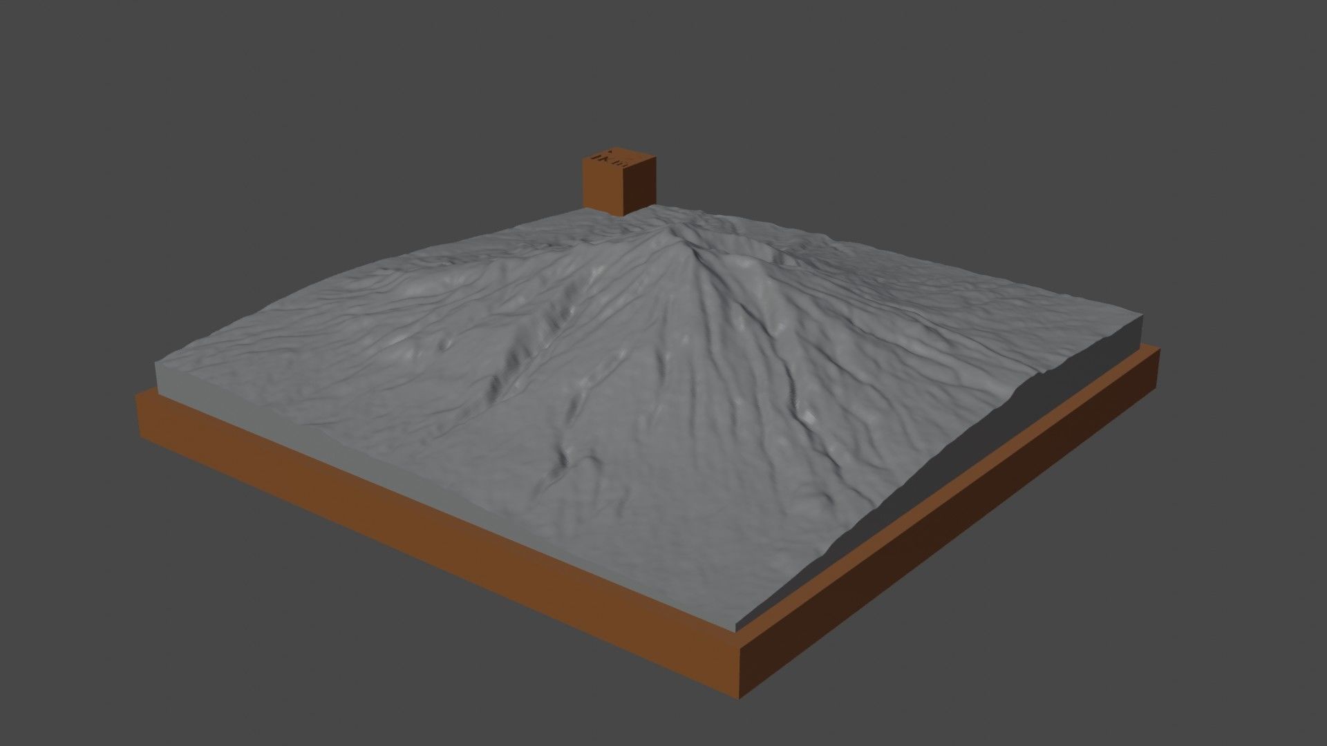 Gunung Merbabu 3D print model_4